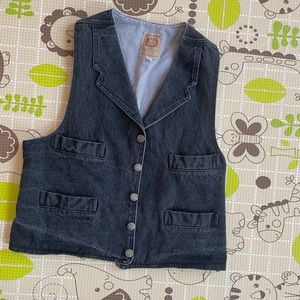 Vintage Wah Maker True West denim vest